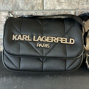 NWT Karl Lagerfeld soft quilted crossbody
